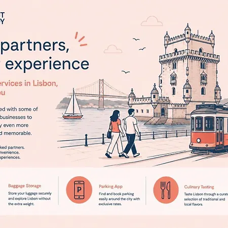 דירה Guestready - Belem Attraction Bliss *